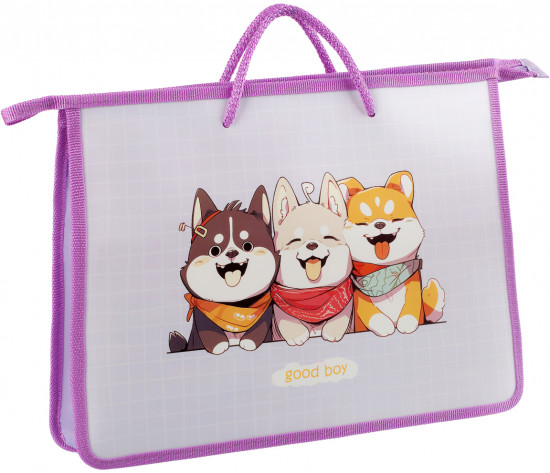 Папка с ручками «Puppies»