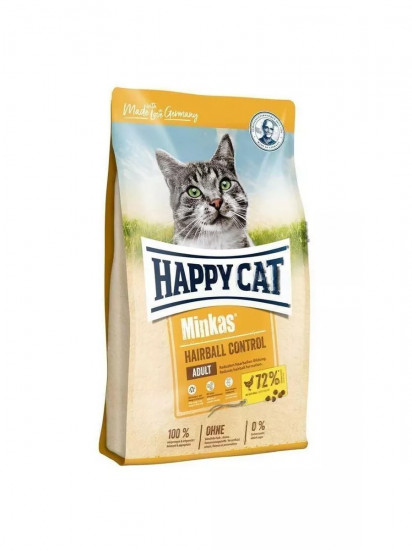 Корм для выведения шерсти из ЖКТ кошек «Minkas Hairball Control»