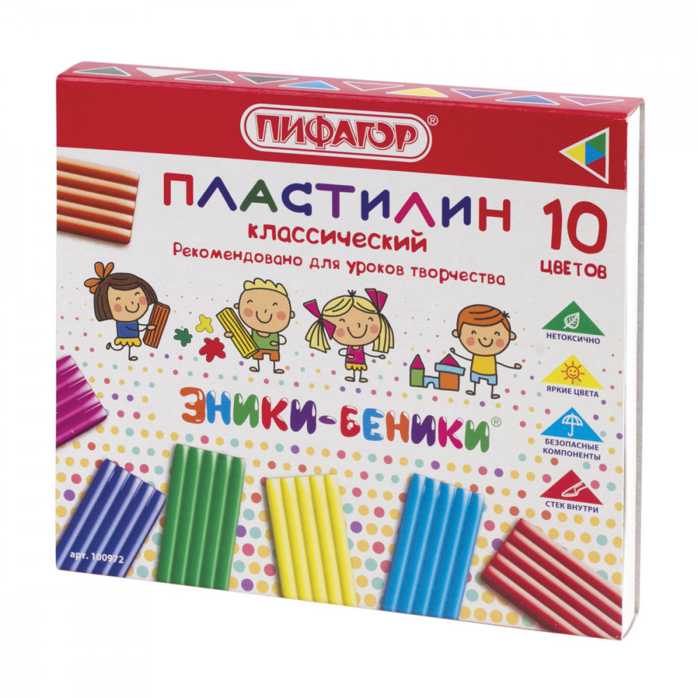 Пластилин классический «Эники-беники» | Пифагор