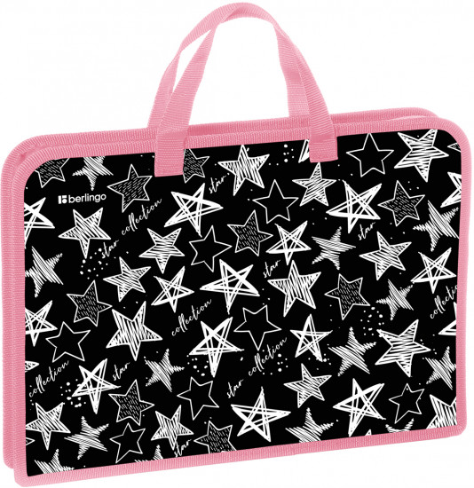 Папка с ручками «Glossy stars»