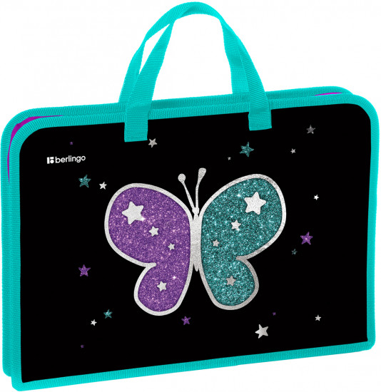 Папка с ручками «Shining butterfly»