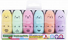 Набор текстовыделителей «Cute cats pastel»