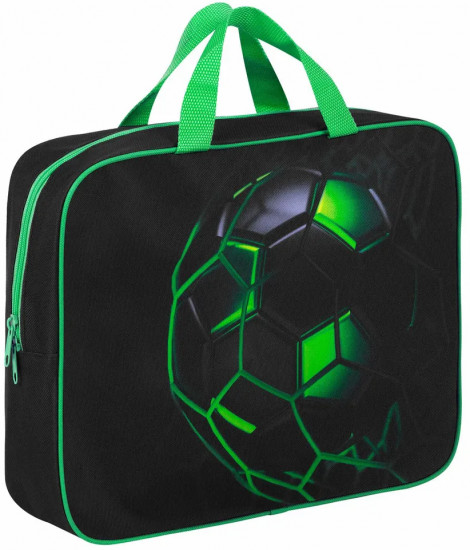 Папка на молнии с ручками «Green ball»