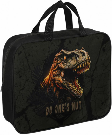 Папка на молнии с ручками «Dino attack»