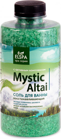 Соль для ванны восстанавливающая «Mystic Altai»