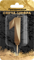 Свеча для торта «Цифра 1»