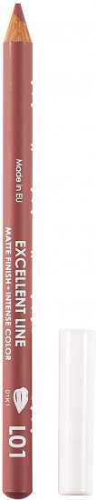 Карандаш для губ «Excellent Line», тон L01 Розовый нюд