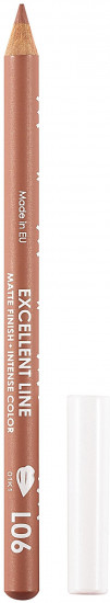 Карандаш для губ «Excellent Line», тон L06 Теплый нюд