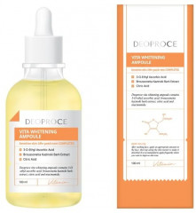 Сыворотка для лица выравнивающая тон с витаминами «Vita Whitening Ampoule»
