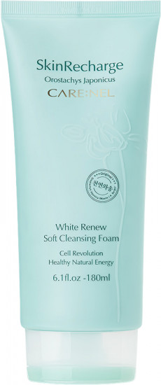 Пенка для умывания гипоаллергенная с экстрактом семян жожоба «White Renew Soft Cleansing Foam»