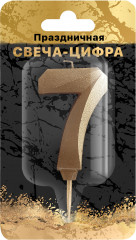 Свеча для торта «Цифра 7»