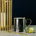 Кружка с ложкой и фильтром «Рыбы»