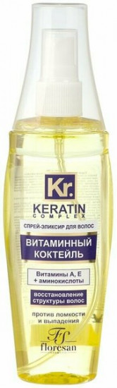 Спрей-эликсир для волос «Витаминный коктейль»