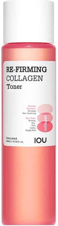 Тонер для лица с коллагеном «Iou Re-Firming Collagen Skin» | Kwailnara | Welcos