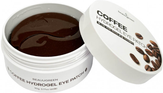 Патчи гидрогелевые для глаз с кофеином «Coffee Hydrogel Eye Patch»