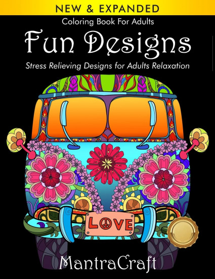 Fun Designs. Stress Relieving Designs for Adults Relaxation