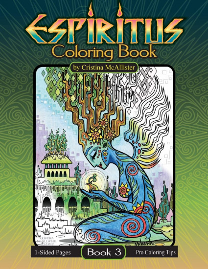 Espiritus Coloring Book. Book 3
