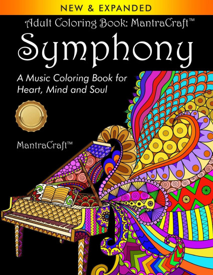 Symphony. A Music Coloring Book for Heart, Mind and Soul