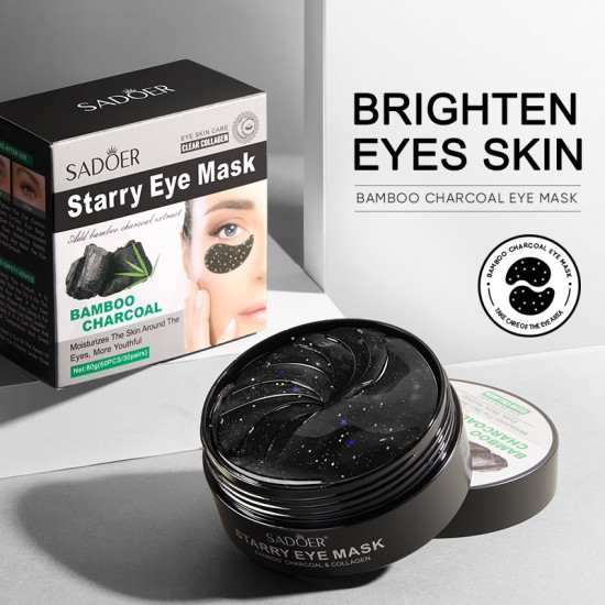 Патчи гидрогелевые «Bamboo Charcoal» питательные