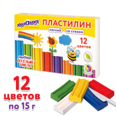 Пластилин мягкий «Веселый шмель»