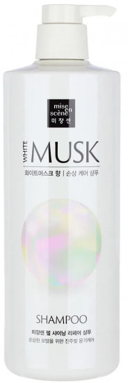 Шампунь для волос с жемчужной пудрой и ароматом белого мускуса «Musk Shampoo»