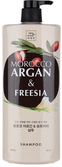 Шампунь для волос с марокканским аргановым маслом «Argan&freesia Shampoo»