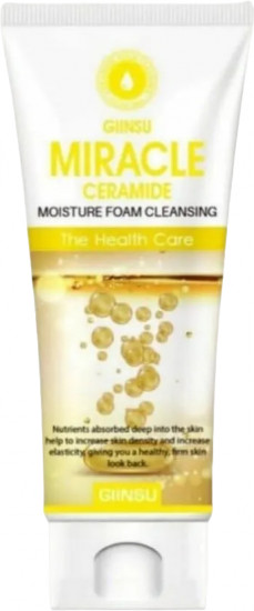 Пенка для лица с керамидами «Miracle Ceramide Moisture Foam Cleansing»