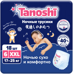 Подгузники-трусики ночные для детей «Baby Night Pants»