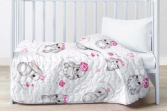 Покрывало стеганое «Милые зайки»
