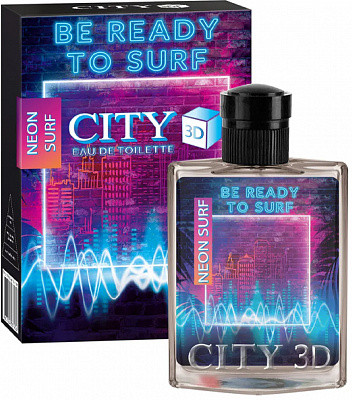 Туалетная вода «City 3D Neon Surf»