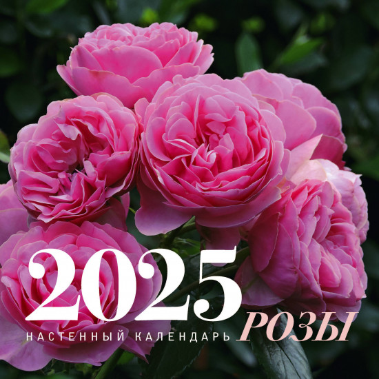 Календарь настенный на 2025 год «Розы»