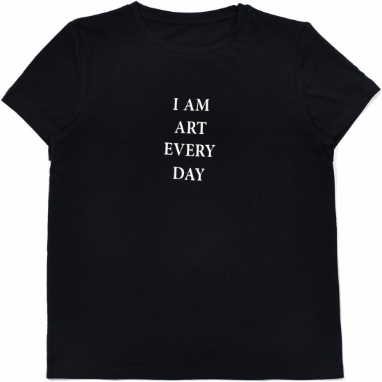 Футболка женская «I am art»