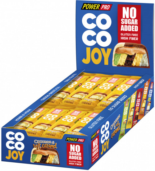 Набор батончиков со вкусом ананаса и карамелью без сахара «Coco Joy»