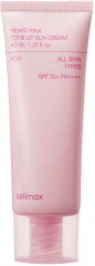 Крем солнцезащитный для лица «Heart Pink Tone Up Sun Cream SPF50+ PA++++»
