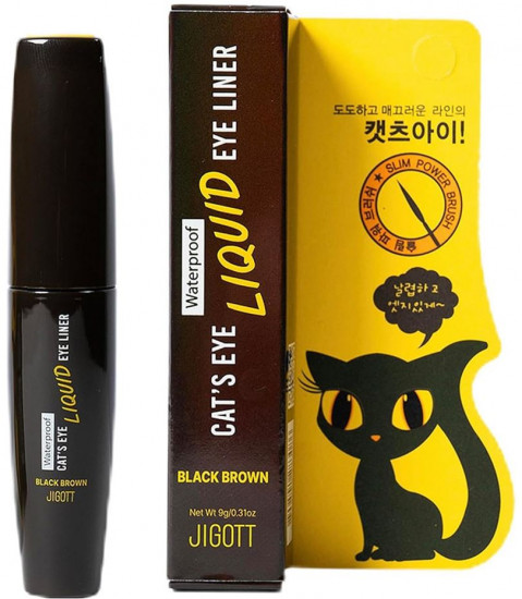 Подводка для глаз «Waterproof Liquid Eyeliner», оттенок Black Brown