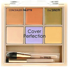 Палетка консилеров для лица «Cover Perfection Concealer Palette», оттенок 01 Cover and Correct