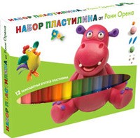 Мини-набор "Секреты пластилина". Гиппопотам | Секреты пластилина