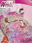 Комплект постельного белья "Winx Flora" (1,5-спальный, бязь, 1 наволочка 50х70)