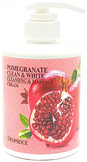 Крем массажный «Pomergranate Clean & White Cleansing & Massage Cream»