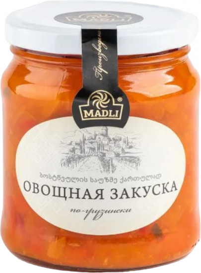 Закуска овощная по-грузински