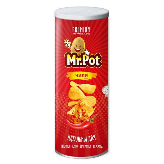Чипсы со вкусом чили