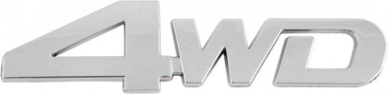 Шильдик «4WD»