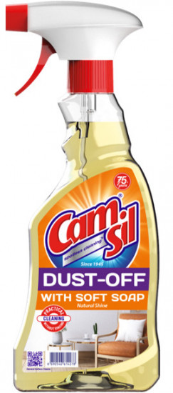 Средство для удаления пыли с мылом «Dust-off With Soft Soap natural shine»