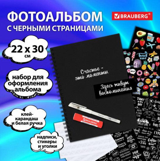 Фотоальбом «Счастье — это моменты»