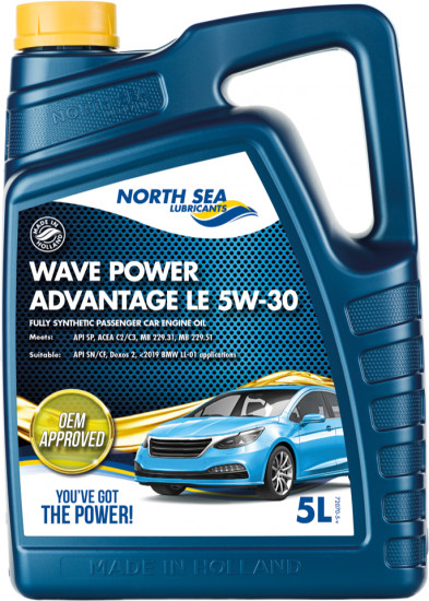 Моторное масло Wave Power Advantage LE 5W-30