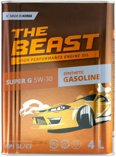 Моторное масло The Beast Super G 5W-30