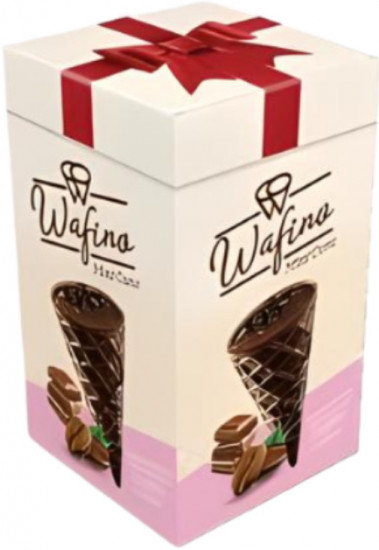 Рожок с кофе Wafino mini cone coffee cream