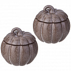 Набор горшочков для запекания с крышкой «Тыква»