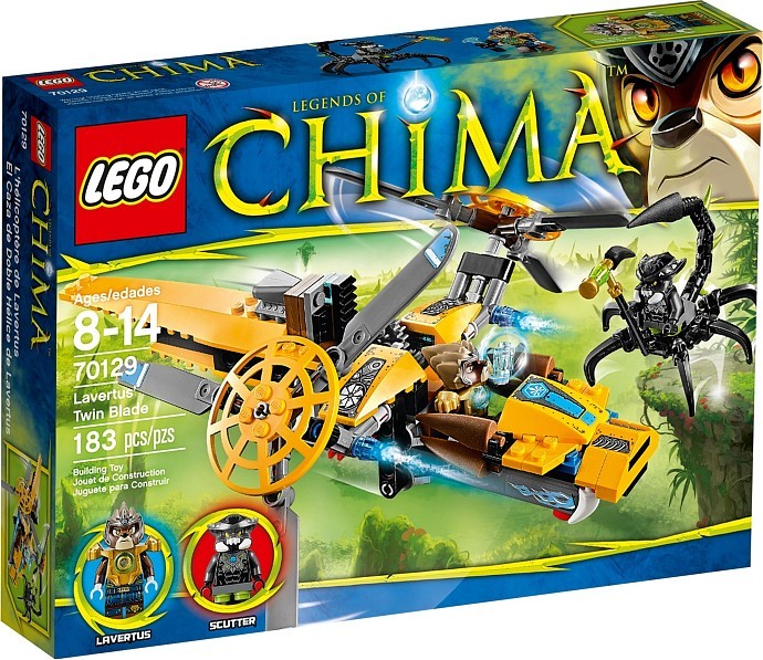 Двухроторный вертолёт Лавертуса | LEGO Legends Of Chima (Легенды Чимы) | LEGO