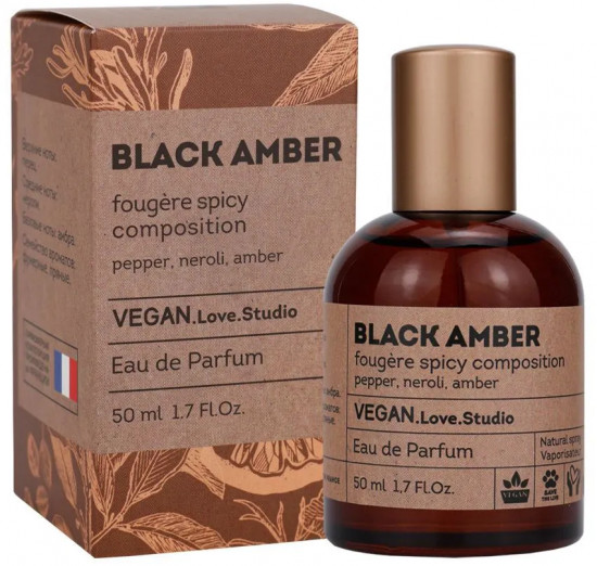 Туалетная вода «Vegan Love Studio Black Amber»